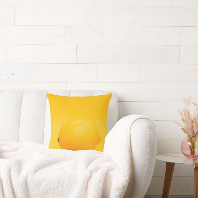 Cojín Decorativo Foto de limón (Sofá)