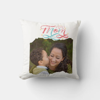 Cojín Decorativo Foto de madre y niño de época - Retro Minimalista