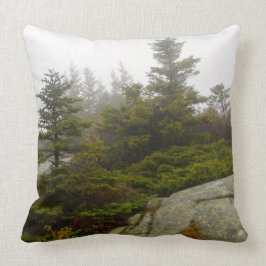 Cojín Decorativo Foto de Maine Pine Boulders Acadia