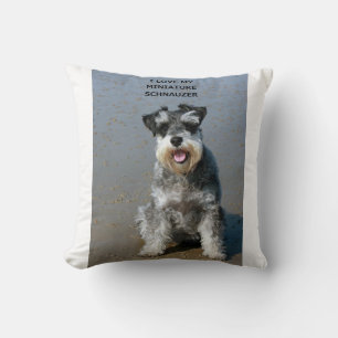 Cojín Decorativo foto de mini schnauzer-love w
