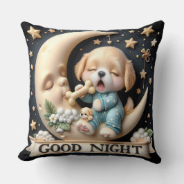 Cojín Decorativo Foto de Natasha Us con un hueso