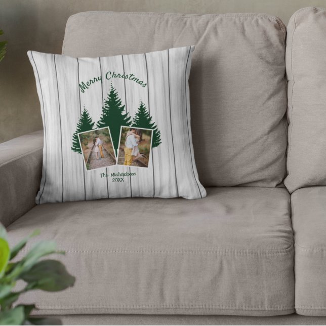 Cojín Decorativo Foto de Navidades rústicos de Woodland (Subido por el creador)