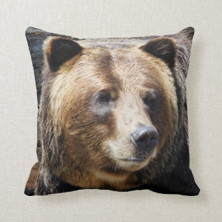 Cojín Decorativo Foto de oso pardo