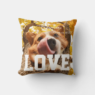 Cojín Decorativo Foto de Perro Personalizada