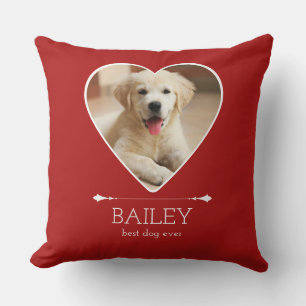 Cojín Decorativo Foto de Perro Personalizada