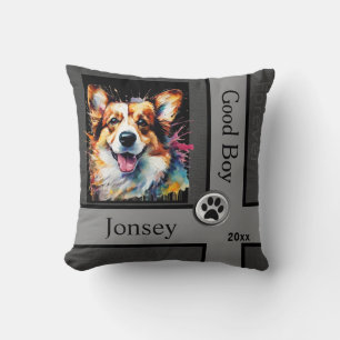 Cojín Decorativo Foto de Personalizado de perro