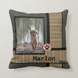 Cojín Decorativo Foto de Personalizado de perro