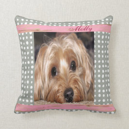Cojín Decorativo Foto de Personalizado de perro