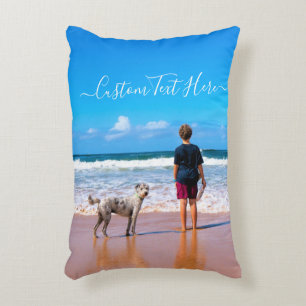 Cojín Decorativo Foto de personalizado Pillow con tus fotos y texto