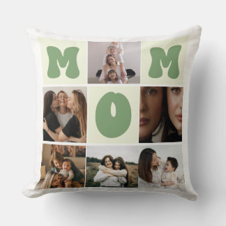 Cojín Decorativo Foto de personalizado Pillow para mamá - agrega tu