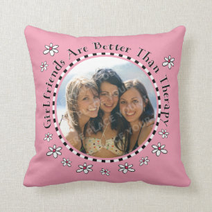 Cojín Decorativo Foto De Terapia Girlfriend