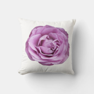 Cojín Decorativo Foto de un rosa de color lavanda en un