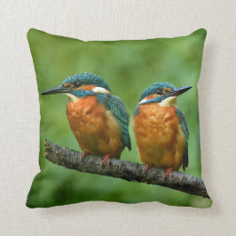 Cojín Decorativo Foto de Wildlife Kingfisher