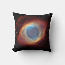 Cojín Decorativo Foto del espacio de la nebulosa de la hélice