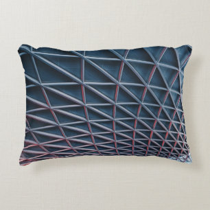 Cojín Decorativo Foto en ángulo bajo de la estructura del edificio