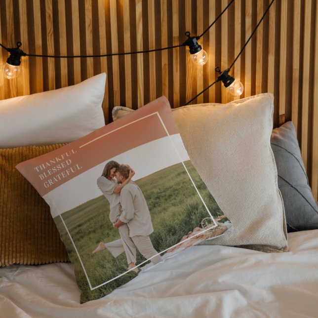 Cojín Decorativo Foto familiar moderna | Agradecimiento (Subido por el creador)