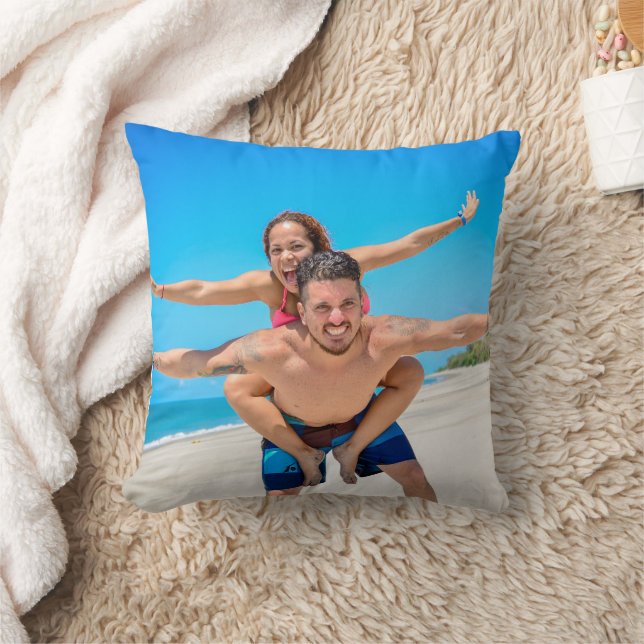 Cojín Decorativo Foto familiar/pareja personalizada (Manta)