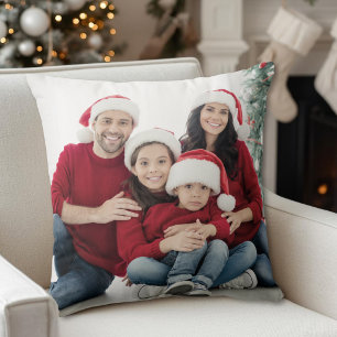 Cojín Decorativo Foto Familiar Personalizada de Doble Cara