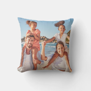 Cojín Decorativo Foto Familiar Personalizada Doble Cara