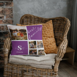 Cojín Decorativo Foto familiar y Personalizado personalizada
