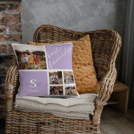 Cojín Decorativo Foto familiar y Personalizado personalizada