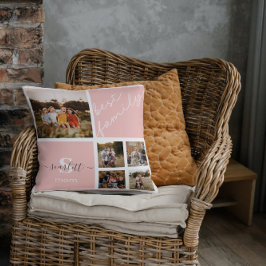 Cojín Decorativo Foto familiar y Personalizado personalizada