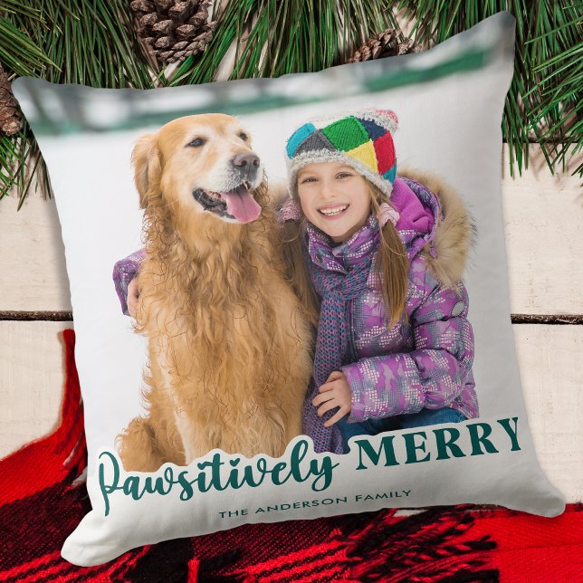 Cojín Decorativo Foto Mascota personalizada de navidades, curiosame (Subido por el creador)