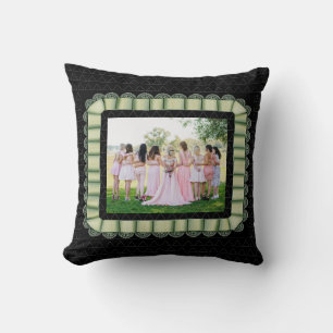 Cojín Decorativo Foto moderna Los mejores amigos Bridal Lace Luz Ve