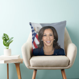 Cojín Decorativo Foto oficial del vicepresidente Kamala Harris