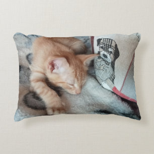 Cojín Decorativo Foto personalizada de gatito