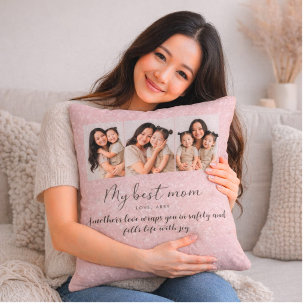 Cojín Decorativo Foto Personalizada Mamá