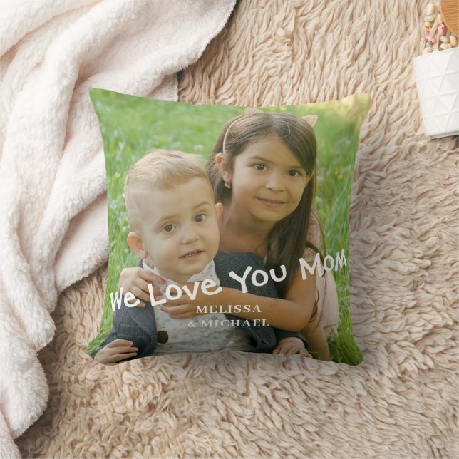 Cojín Decorativo Foto Que Te Ama Mamá (Manta)