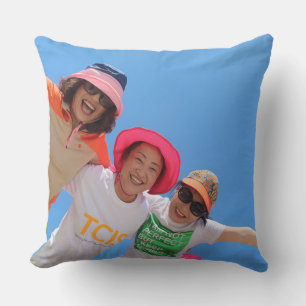 Cojín Decorativo foto única de personalizado simple