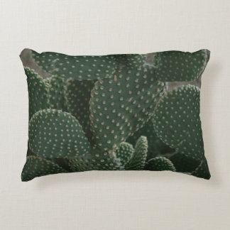 COJÍN DECORATIVO FOTOGRAFÍA DE CACTUS DE SHALLOW FOCUS