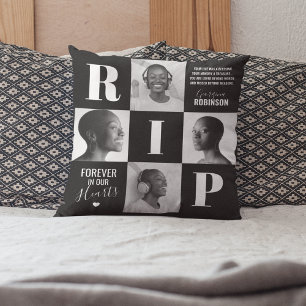 Cojín Decorativo Fotografía de la fundación RIP Memorial
