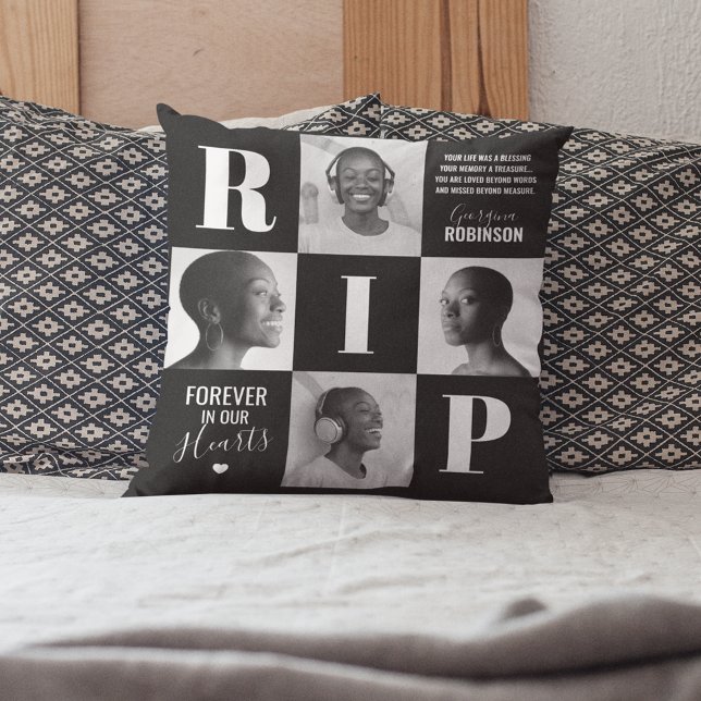 Cojín Decorativo Fotografía de la fundación RIP Memorial (Subido por el creador)