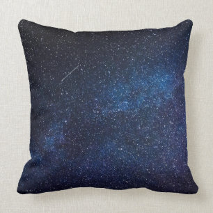 Cojín Decorativo Fotografía de la galaxia del cielo estrellado de n