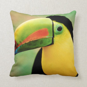 Cojín Decorativo Fotografía de la naturaleza silvestre de pájaro