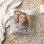 Cojín Decorativo Fotografía de un collage para parejas modernas y u<br><div class="desc">Fotografía de un collage para parejas modernas y un hermoso regalo familiar</div>