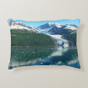 Cojín Decorativo Fotografía del hermoso College Fjord en Alaska