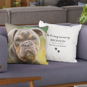Cojín Decorativo Fotografía Elegante En Memoria Amada