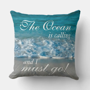 Cojín Decorativo Fotografía EN LA PLAYA + tus ideas