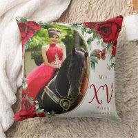 Fotografía floral Roses Rojos Quinceañera Keepsake