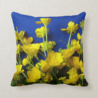 Cojín Decorativo Fotografías de la naturaleza; ranúnculos