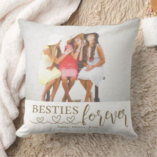 Cojín decorativo fotográfico Besties Forever