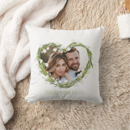 Cojín decorativo fotográfico Boda personalizado