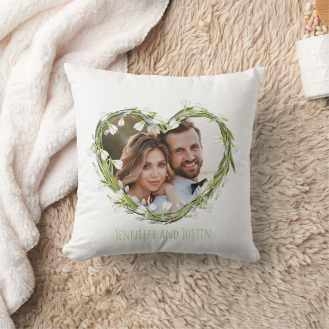 Cojín decorativo fotográfico Boda personalizado (Manta)