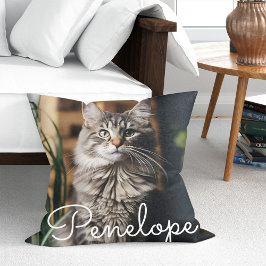 Cojín decorativo fotográfico Mascota moderno