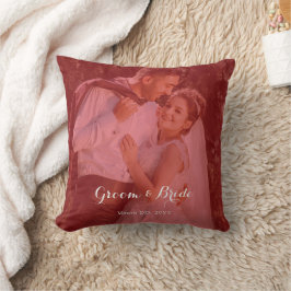 Cojín decorativo fotográfico personalizado para pa