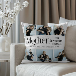 Cojín Decorativo Fotorretrato sentimental Colgajo Recuerdo para mam